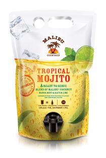 MALIBU COCKTAILS TROPICAL MOJITO