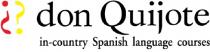 ¿? don Quijote in-country Spanish language courses