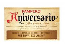 PAMPERO ANIVERSARIO RON EXTRA AÑEJO