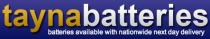 taynabatteries batteries available with nationwide next day delivery