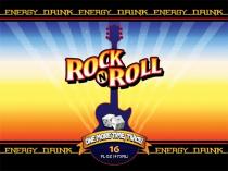 ENERGY DRINK ROCK N ROLL ONE MORE TIME,TWICE! 16 FL OZ (473ML)