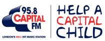 95.8 CAPITAL FM LONDON'S NO.1 HIT MUSIC STATION HELP A CAPITAL CHILD