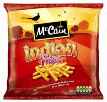 McCain indian Fries French Fries seasoned with herbs & spices for an indian taste