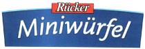 Rücker Miniwürfel