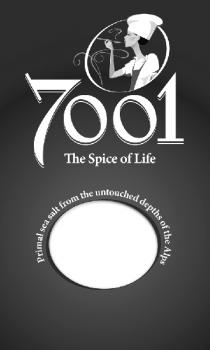 7001 The Spice of Life - Primal sea salt from the untouched depths of the Alps