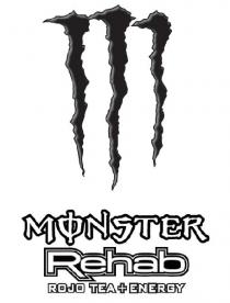 M MONSTER REHAB ROJO TEA + ENERGY