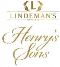 L LINDEMAN'S ESTD 1843 Henry's Sons