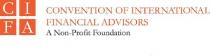 CIFA CONVENTION OF INTERNATIONAL FINANCIAL ADVISORS A Non-Profit Foundation