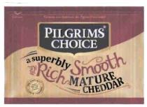 PILGRIMS CHOICE a superbly Smooth and Rich MATURE CHEDDAR