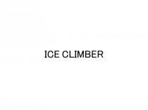 ICE CLIMBER