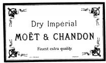 Dry Imperial MOET & CHANDON Finest extra quality.