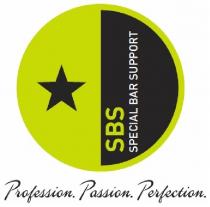 SBS, Special Bar Support Profession. Passion. Perfection.