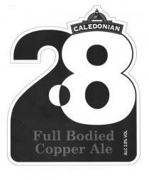 2.8 CALEDONIAN Full Bodied Copper Ale ALC 2.8% VOL