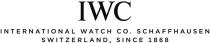 IWC INTERNATIONAL WATCH CO. SCHAFFHAUSEN SWITZERLAND, SINCE 1868