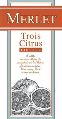 MERLET Trois Citrus LIQUEUR