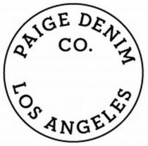 PAIGE DENIM CO. LOS ANGELES