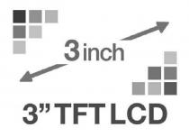 3inch 3''TFT LCD