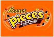 REESE'S PIECES PEANUT BUTTER CANDY IN A CRUNCHY SHELL