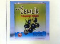 MAVI GEMLIK Schwarze Oliven Black Olives Olives Noires