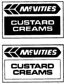 McVITIES CUSTARD CREAMS.