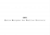 CETI Centre Européen des Textiles Innovants