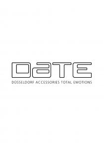 date DÜSSELDORF ACCESSORIES TOTAL EMOTIONS