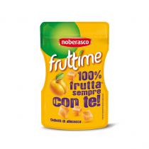 Noberasco fruttime 100% frutta sempre con te! Cubetti di albicocca