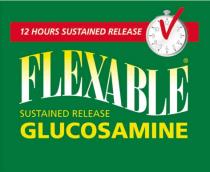 12 HOURS SUSTAINED RELEASE FLEXABLE SUSTAINED RELEASE GLUCOSAMINE