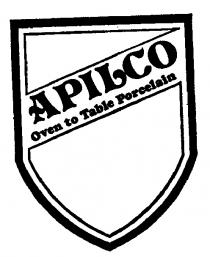 APILCO Oven to table Porcelain