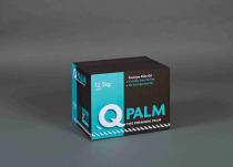 12.5kg pack Premium Palm Oil · Virtually trans fat free · No hydrogenated fat Q PALM THE PREMIUM PALM