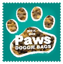 pic n' mix Paws DOGGIE BAGS