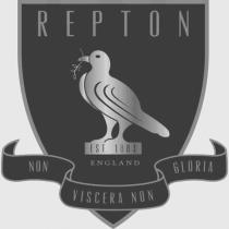 REPTON NON VISCERA NON GLORIA EST. 1884 ENGLAND