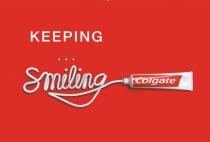 KEEPING ... smiling COLGATE