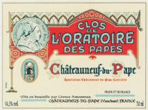 CLOS DE L'ORATOIRE DES PAPES Châteauneuf-du-Pape