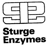 STURGE ENZYMES