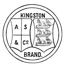 KINGSTON A S & CO. BRAND.