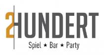 2HUNDERT Spiel Bar Party