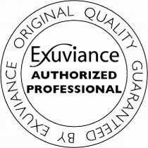 EXUVIANCE AUTHORIZED PROFESSIONAL ORIGINAL QUALITY GUARANTEED BY EXUVIANCE