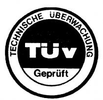 TUV GEPRUFT TECHNISCHE UBERWACHUNG