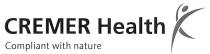 CREMER Health Compliant with nature