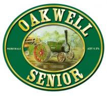 OAKWELL SENIOR PREMIUM ALE ABV 4.3%