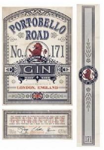 Portobello Road No 171 London Dry Gin London England