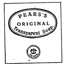 PEARS'S ORIGINAL Transparent Soap