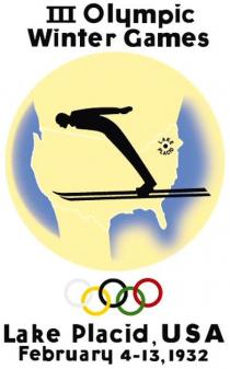 III Olympic Winter Games Lake Placid USA February 4-13, 1932