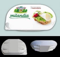 PIĄTNICA milandia Ser twarogowy z mascarpone