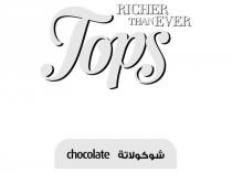 RICHER THAN EVER TOPS CHOCOLATE