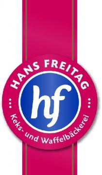 hf HANS FREITAG Keks- und Waffelbäckerei