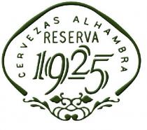 CERVEZAS ALHAMBRA RESERVA 1925