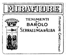 MIRAFIORE, TENIMENTI DI BAROLO SERRALUNGA D'ALBA