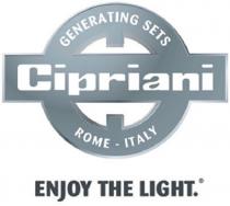 Cipriani GENERATING SETS ROME-ITALY ENJOY THE LIGHT